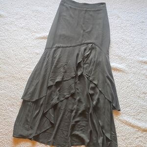 Express Ruffle High Low Maxi Fairy Skirt Whimsigoth Sz.0